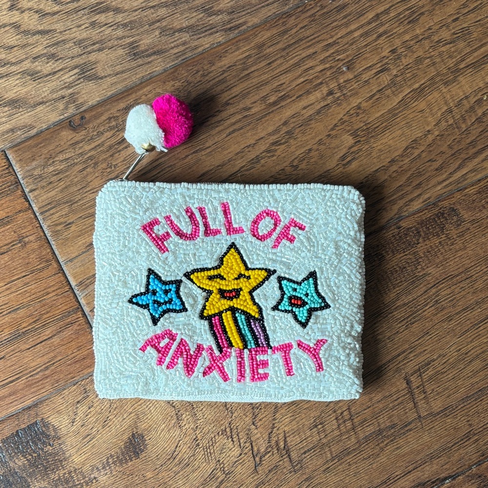 Colorful Beaded Anxiety Pouch